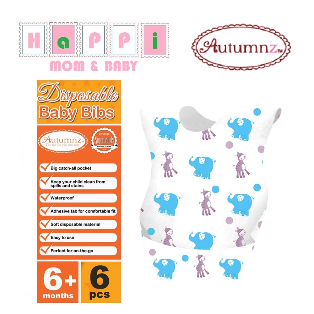 Autumnz disposable baby bibs, Babies & Kids, Nursing & Feeding