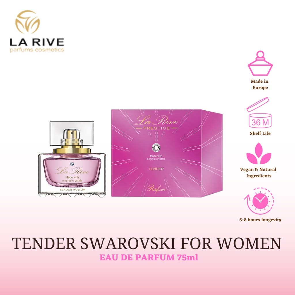 La Rive Tender Swarovski edp 75ml Shopee Malaysia