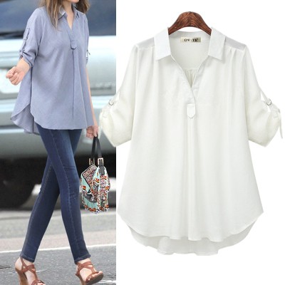 long high low shirt