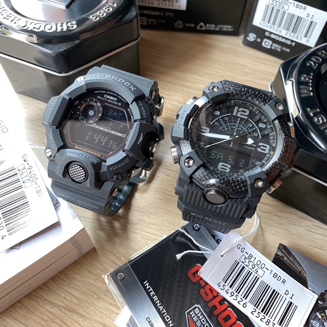 SALE RANGEMAN MUDMASTER CASIO G SHOCK GW 9400 1BDR GG B100