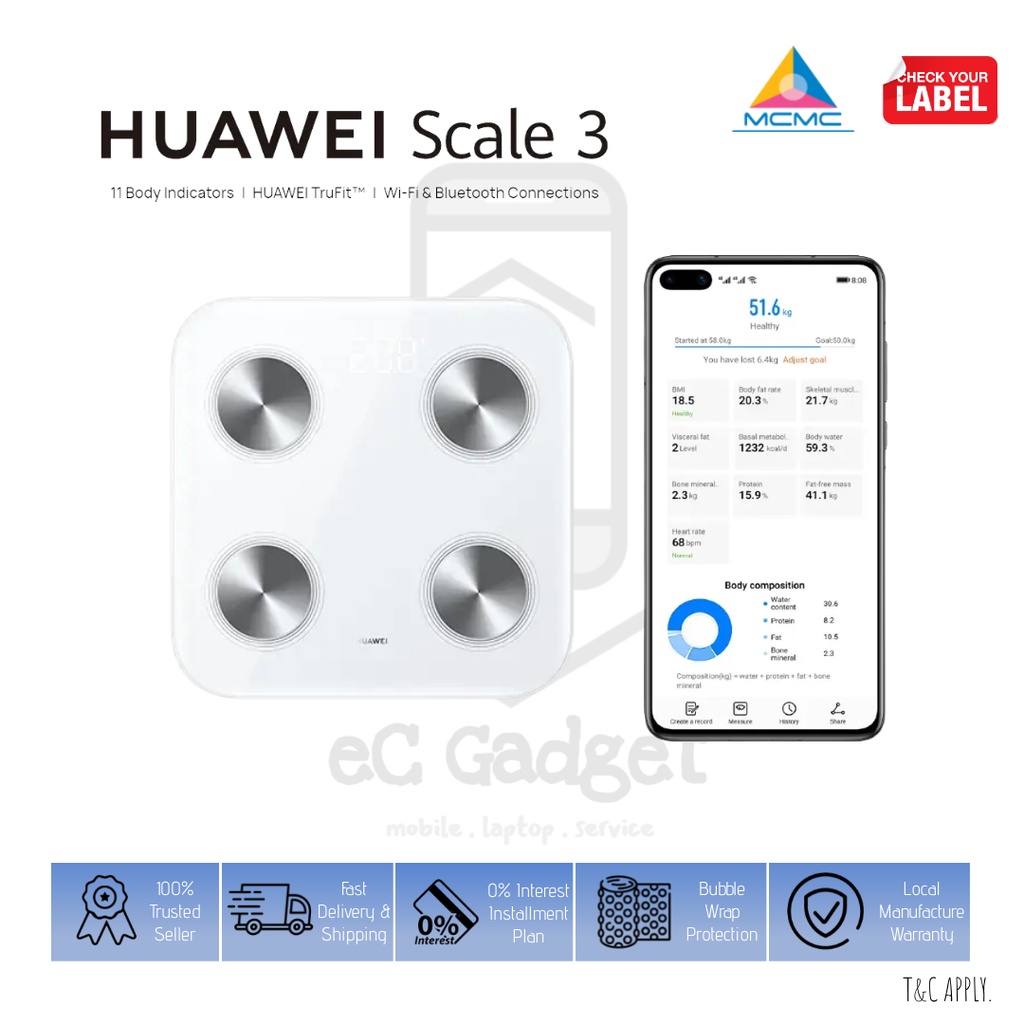 Huawei Smart Body Fat Scale 3