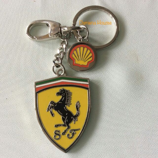 Ferrari Shell Keychain