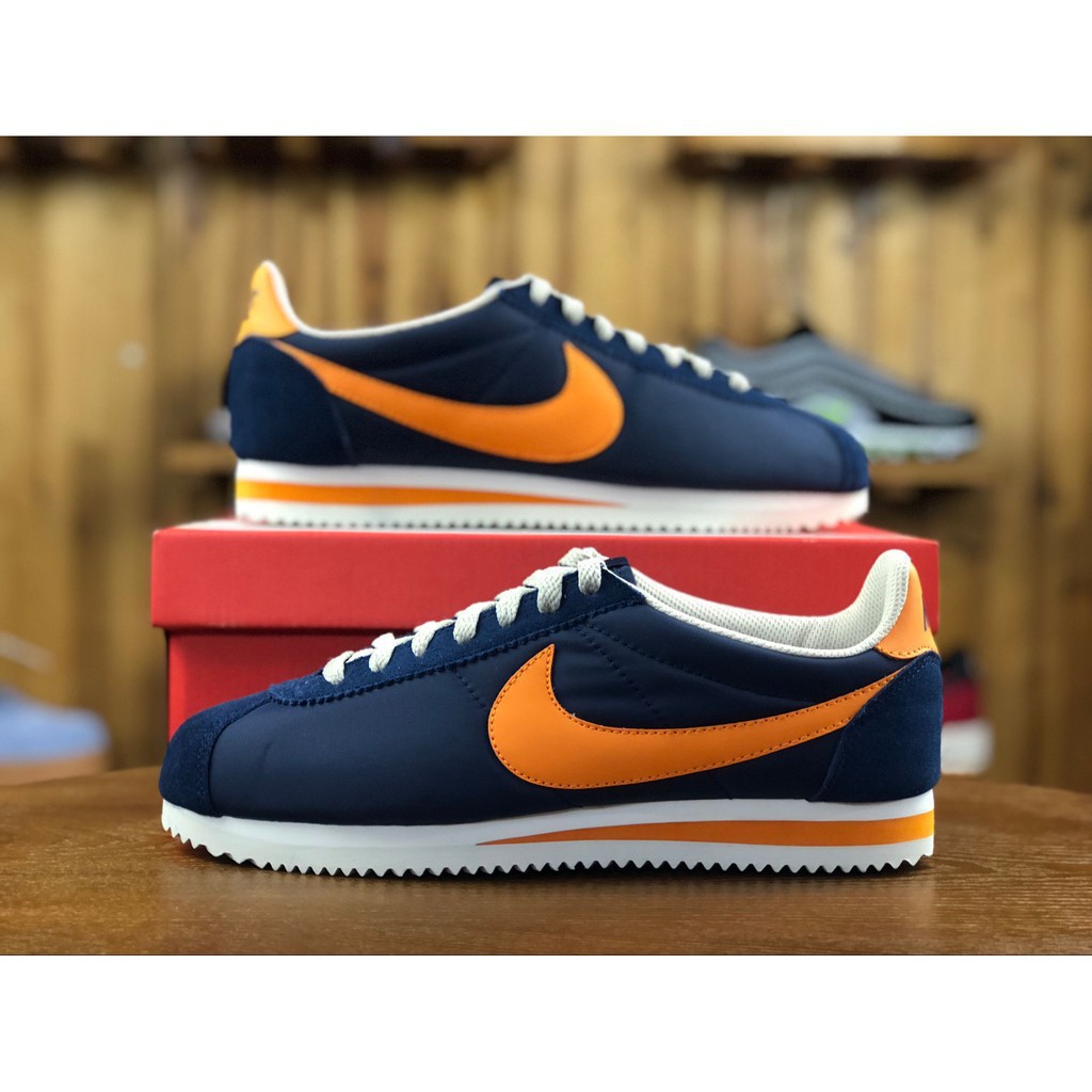 Nike cortez shop blue and orange