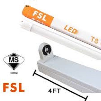 Fsl led t8 glass tube 18w deals