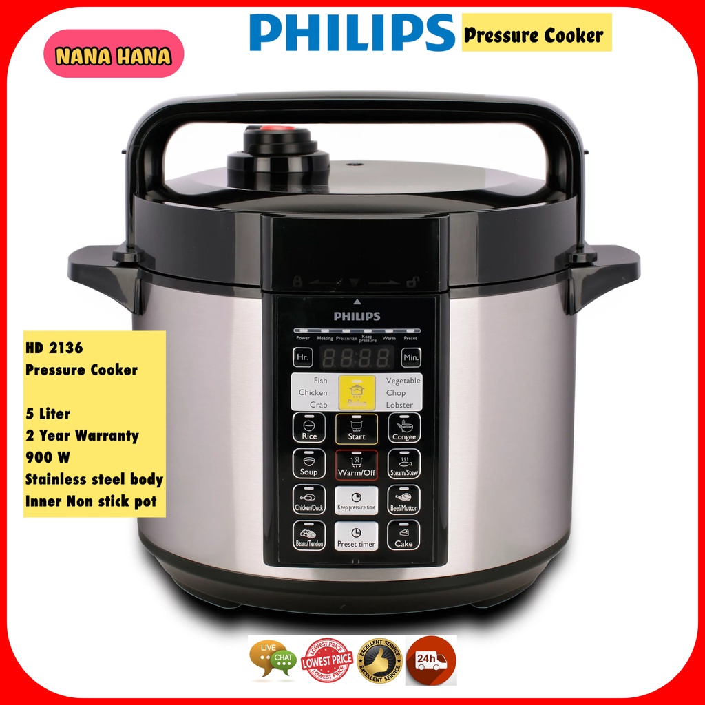 Philips electric outlet pressure cooker hd2136