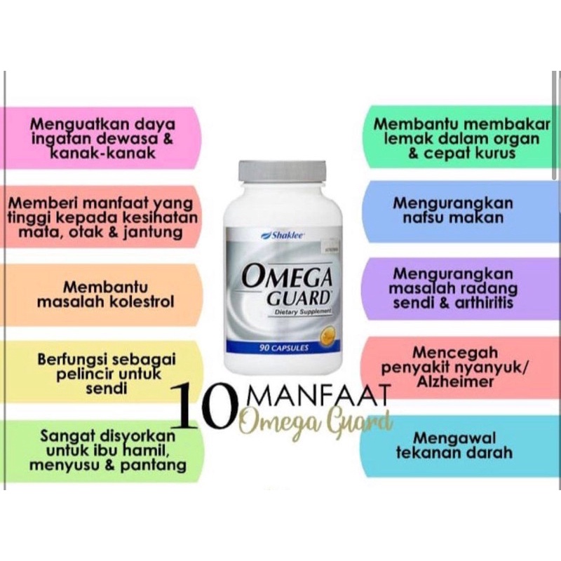 Ready Stock Omega Guard Shaklee Shopee Malaysia