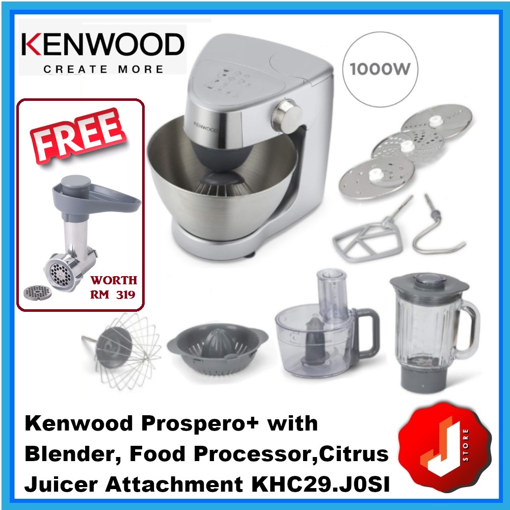 Kenwood Prospero+ KHC29.J0SI Food Processor, Silver