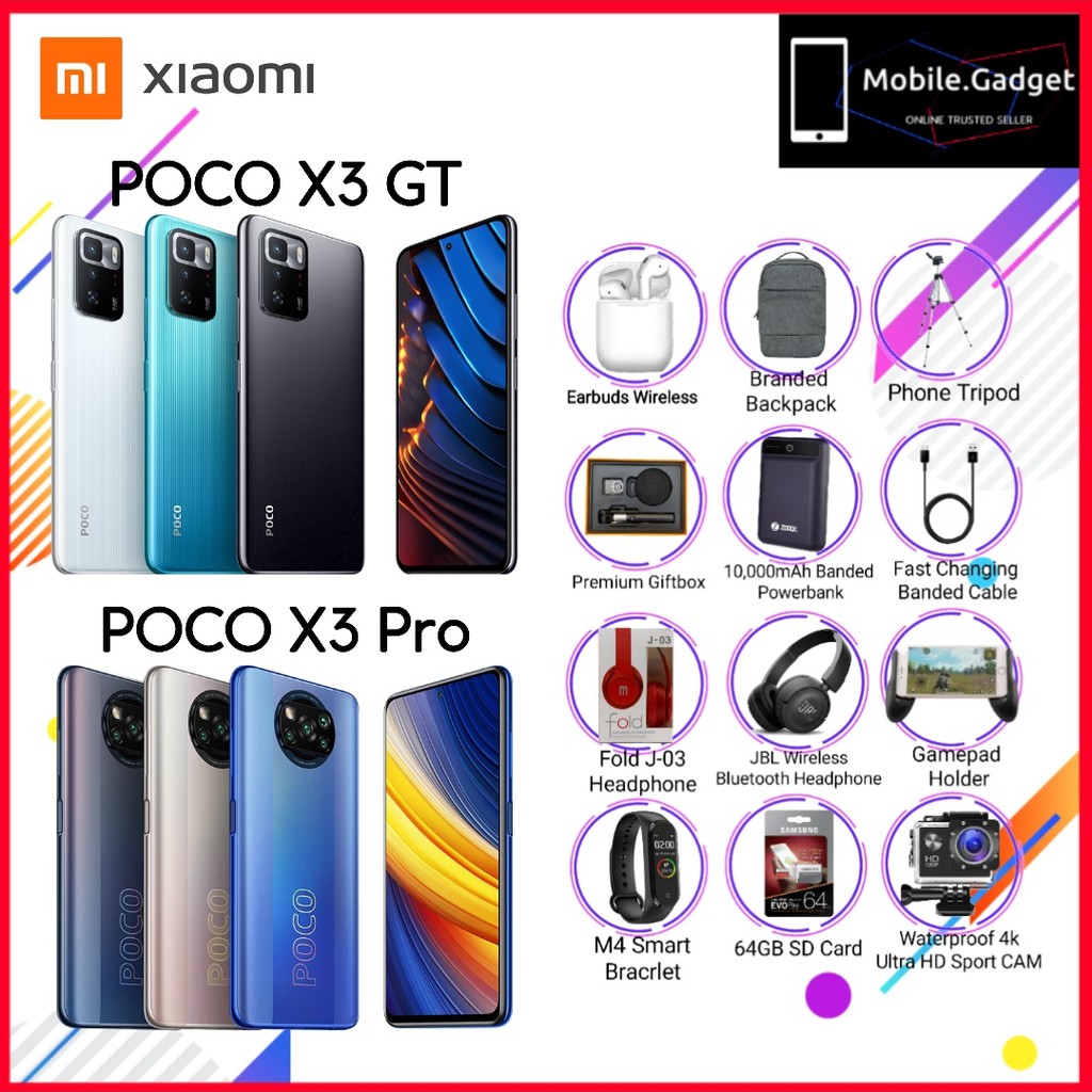Xiaomi Poco X3 Pro / Poco X3, 6GB RAM 128GB / 8GB RAM 256GB ROM
