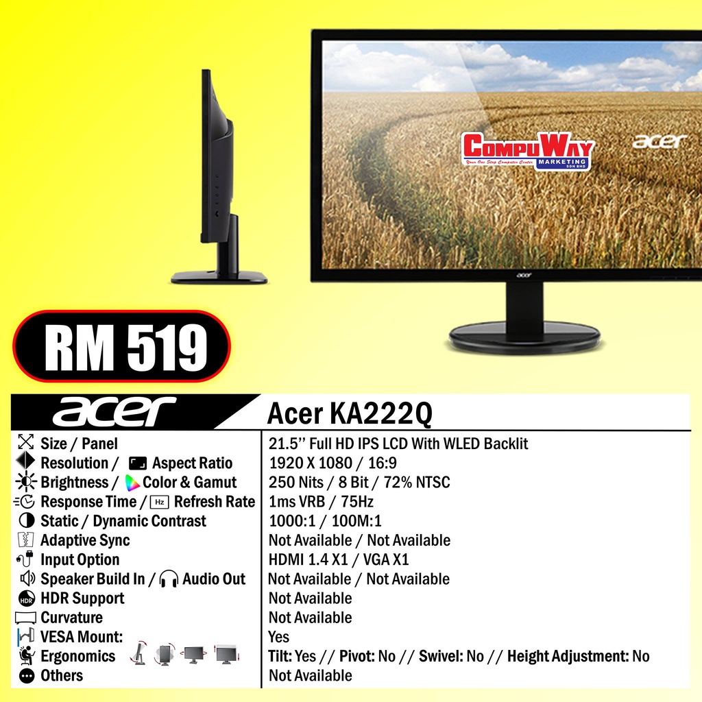 acer ka222qbi