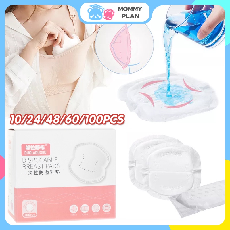 4 Pieces Antileak Women Breast Feeding Absorbency Pad