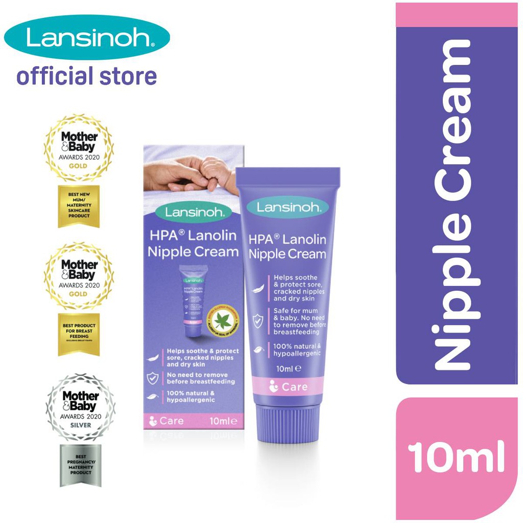 Crème HPA® Lanoline Lansinoh® en 10ml et en 40 ml