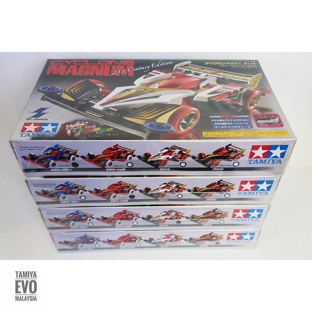 TAMIYA Mini 4WD Cyclone Magnum 21st Century Edition 4pcs (Super TZ