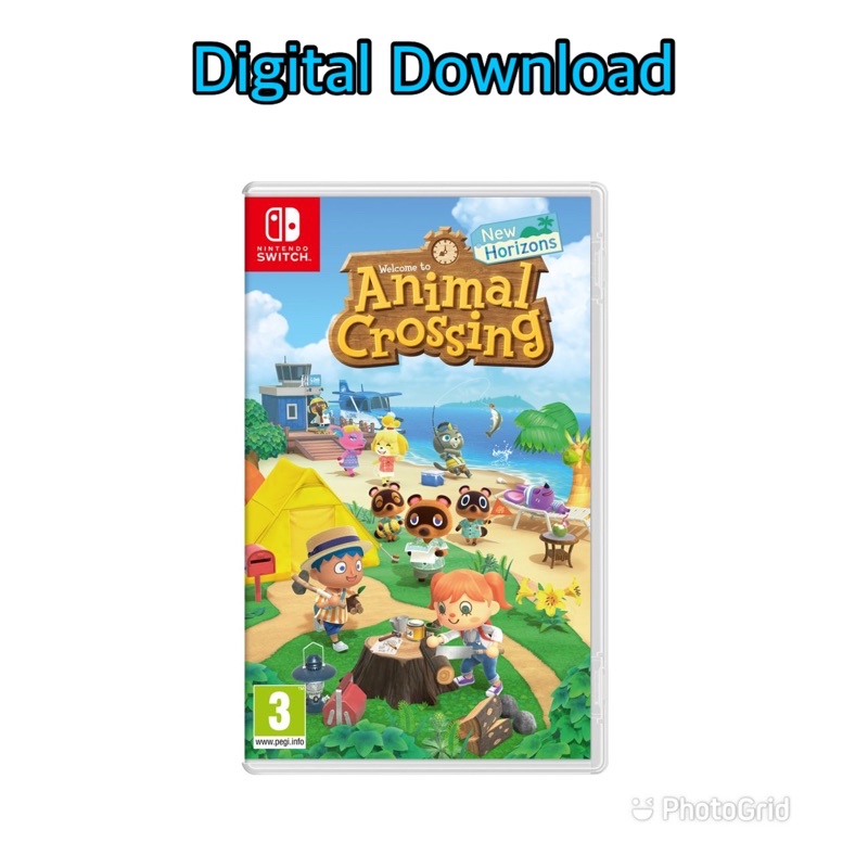 Nintendo switch animal clearance crossing digital