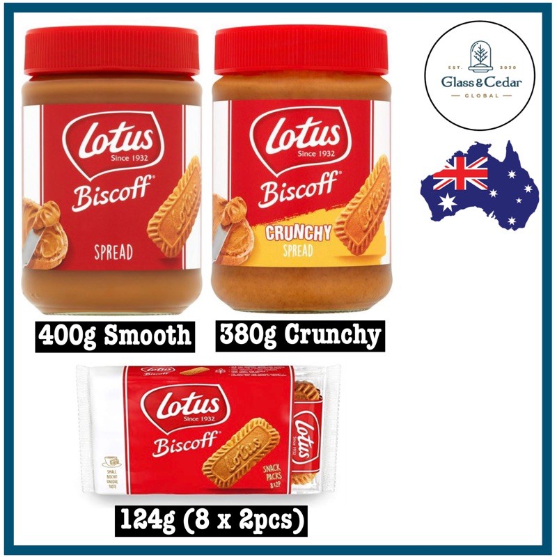 Lotus Biscoff Spread - Suitable For Vegans, 400 g (Imported) 