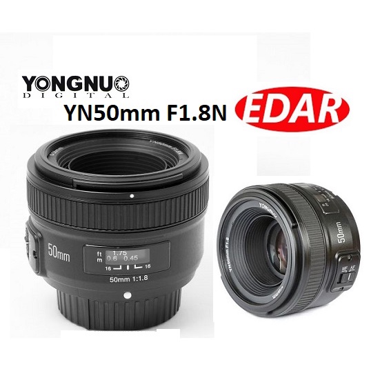 Yongnuo YN 50mm f/1.8 / YN50mm Lens for All Nikon Mount | Shopee