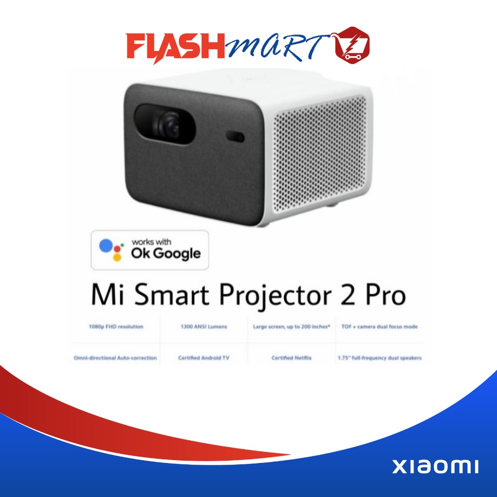 Xiaomi Mi Smart Projector 2 Pro - FHD - 1300 lumens ANSI