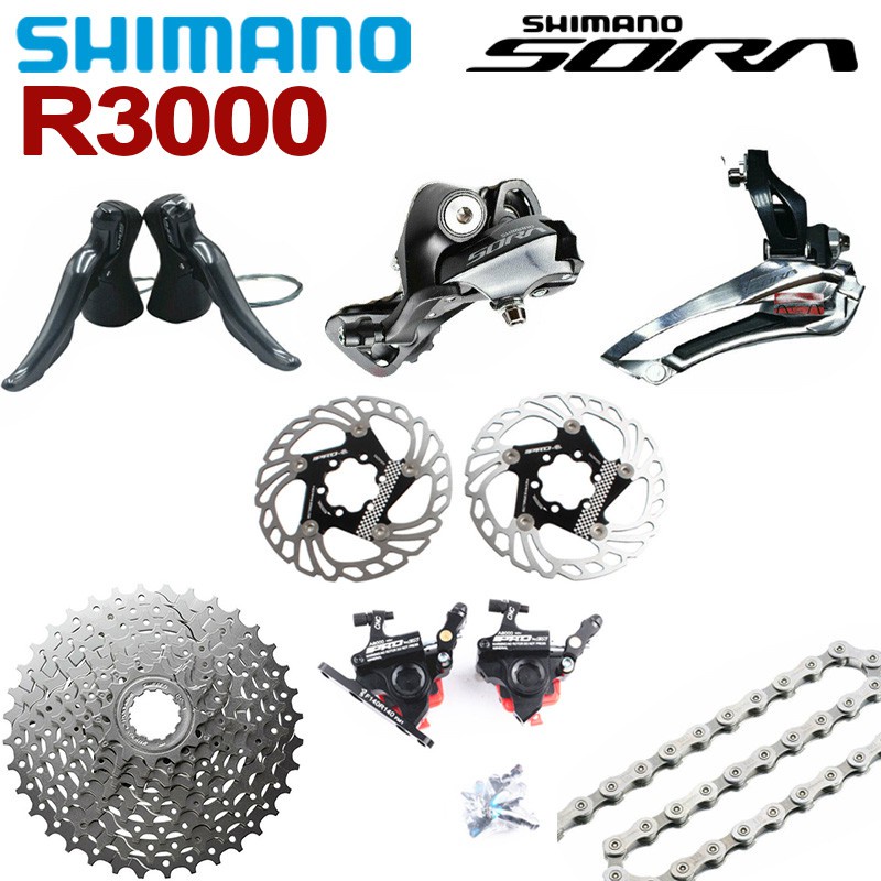 Shimano sora brake deals set