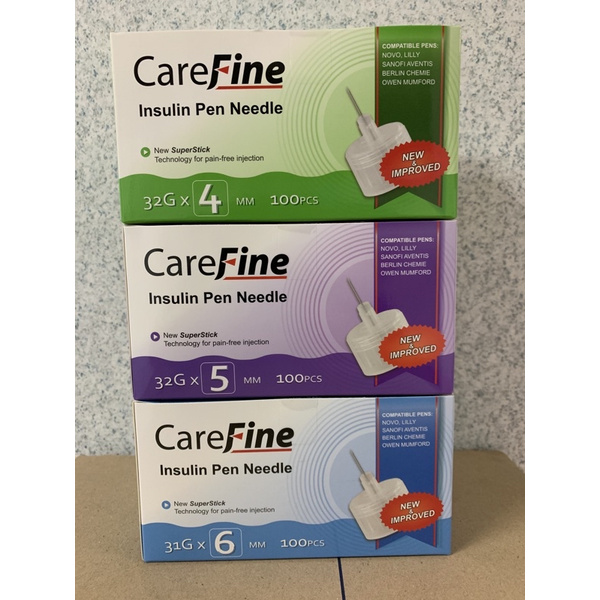 CareFine Insulin Pen Needle 100's