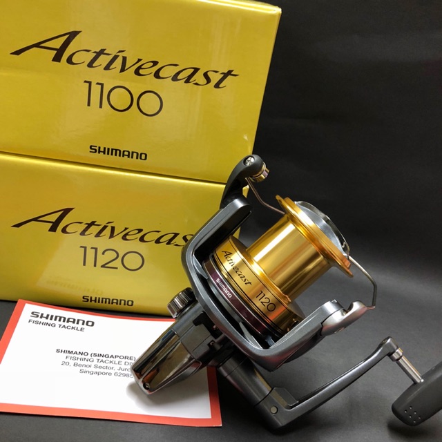 SHIMANO ACTIVECAST SURFCAST SPINNING FISHING REEL WITH 1 YEAR WARRANTY
