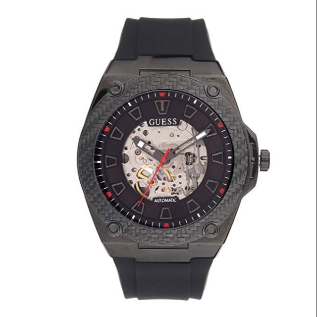 Guess carbon shop fibre watch