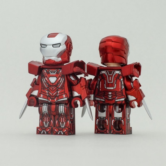 Lego Iron Man MK33 custom Shopee Malaysia