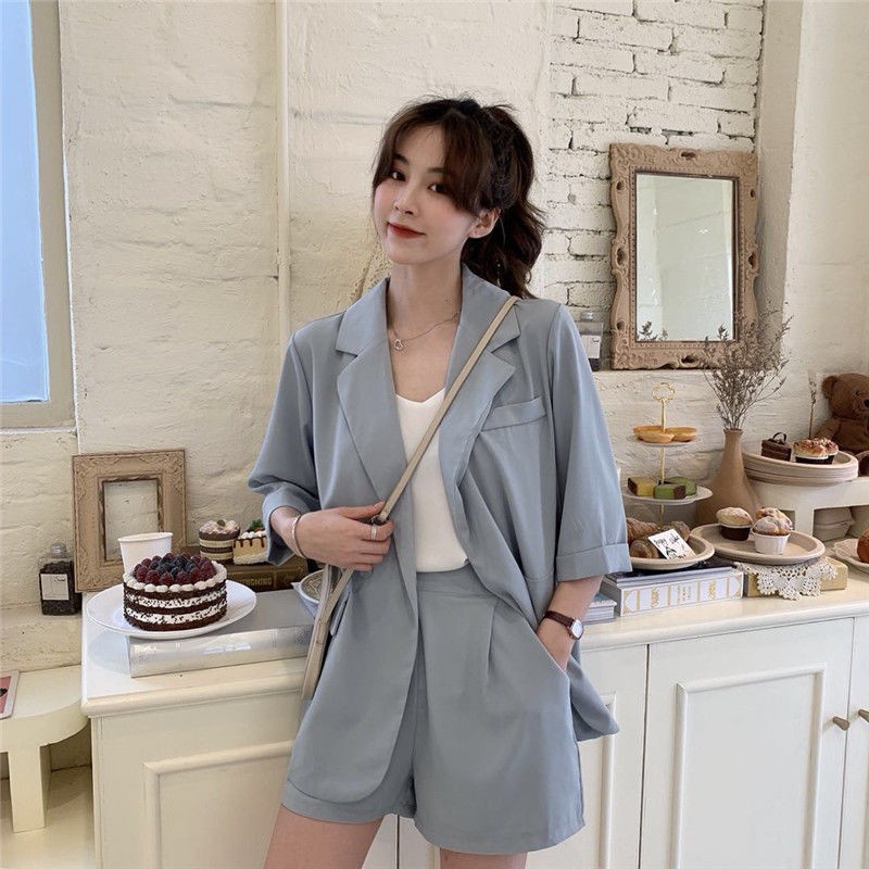 Korean blazer store set