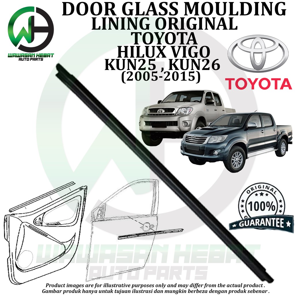 Hilux 2024 door trim