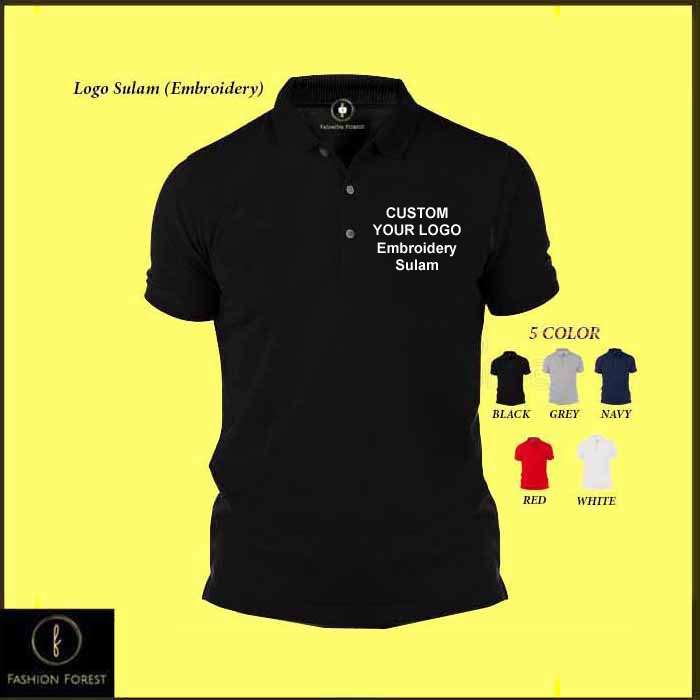 Embroidered T-shirts – Design Custom Logo Embroidered Shirts