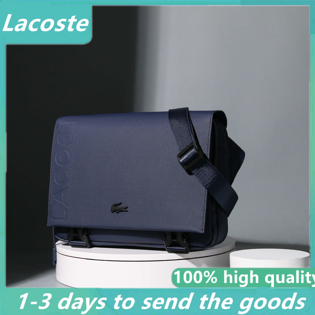 Lacoste Men s bags Men s leather bagsMen s diagonal cross body