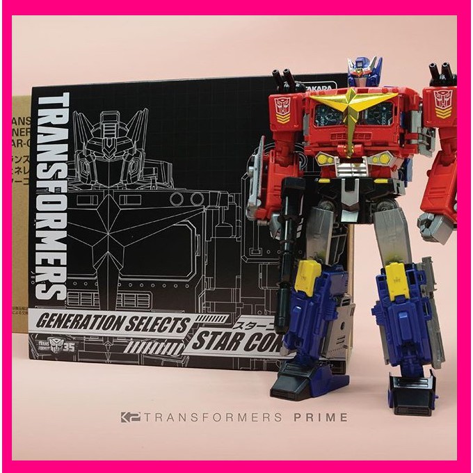 Takara tomy transformers generations store select star convoy