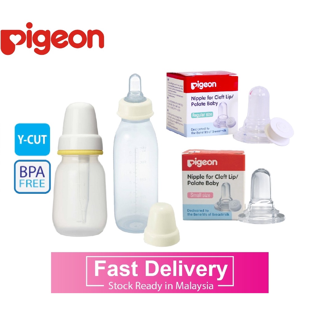 Pigeon bottle cleft sales palate