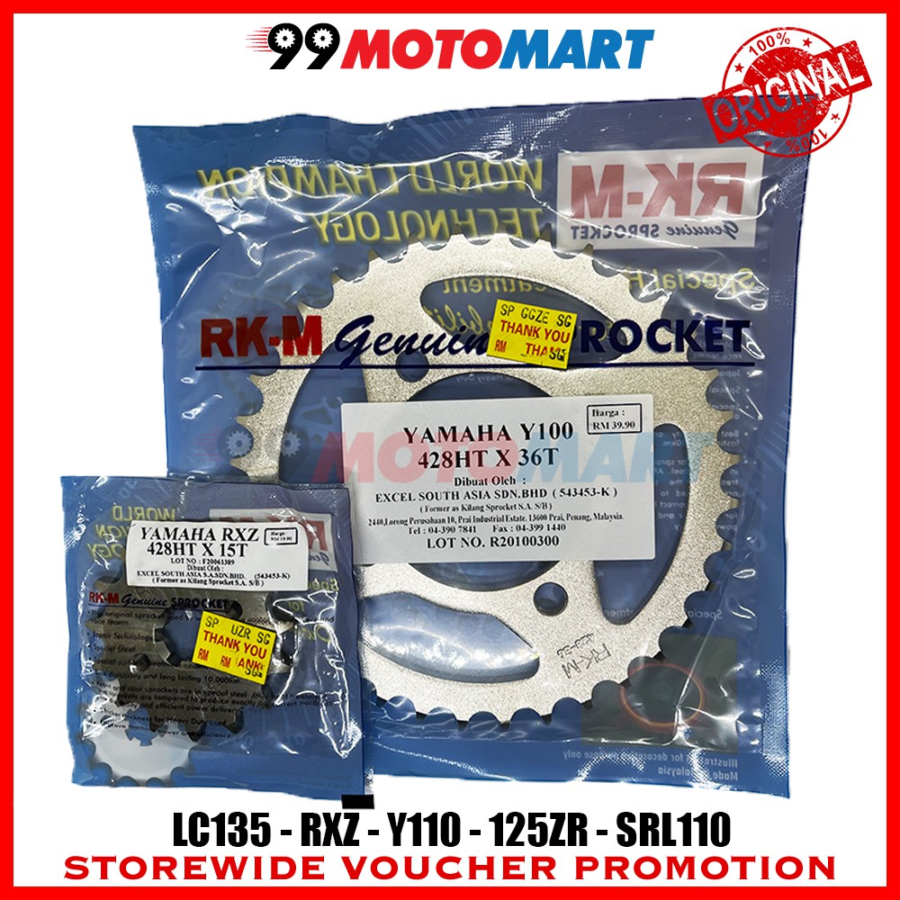 sprocket standard lc135