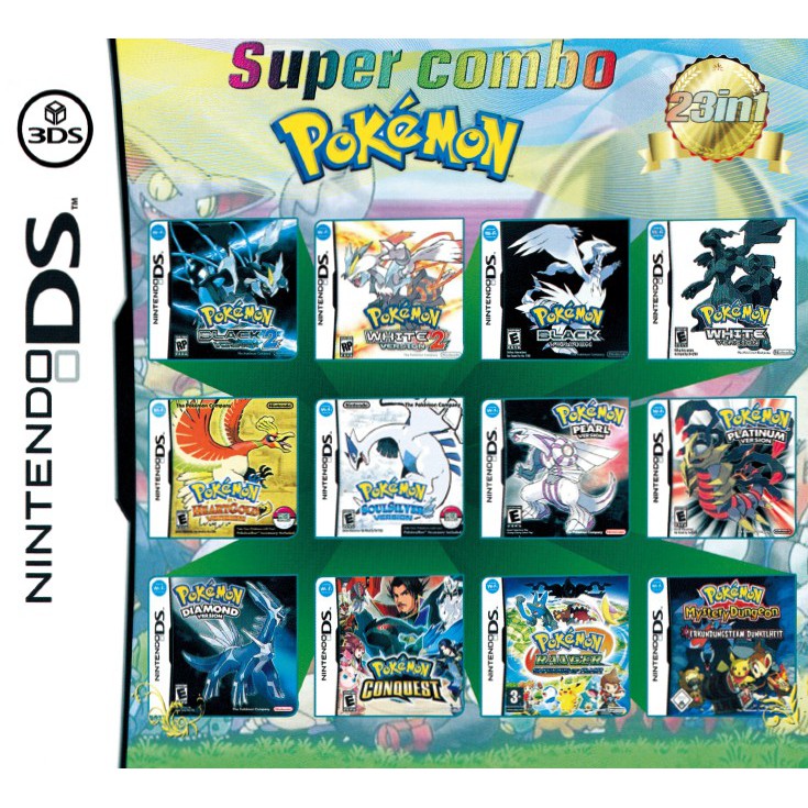 All pokemon games for ds store and 3ds