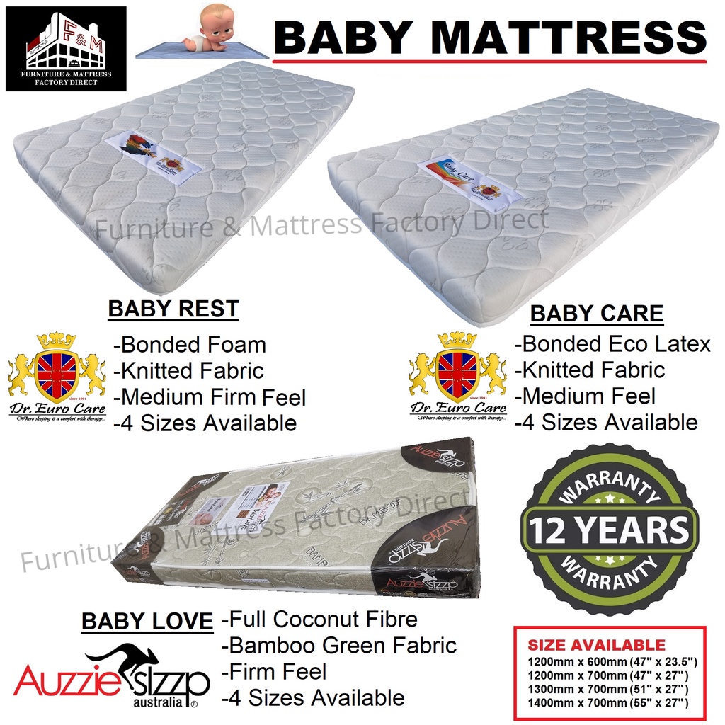 Baby factory 2024 cot mattress