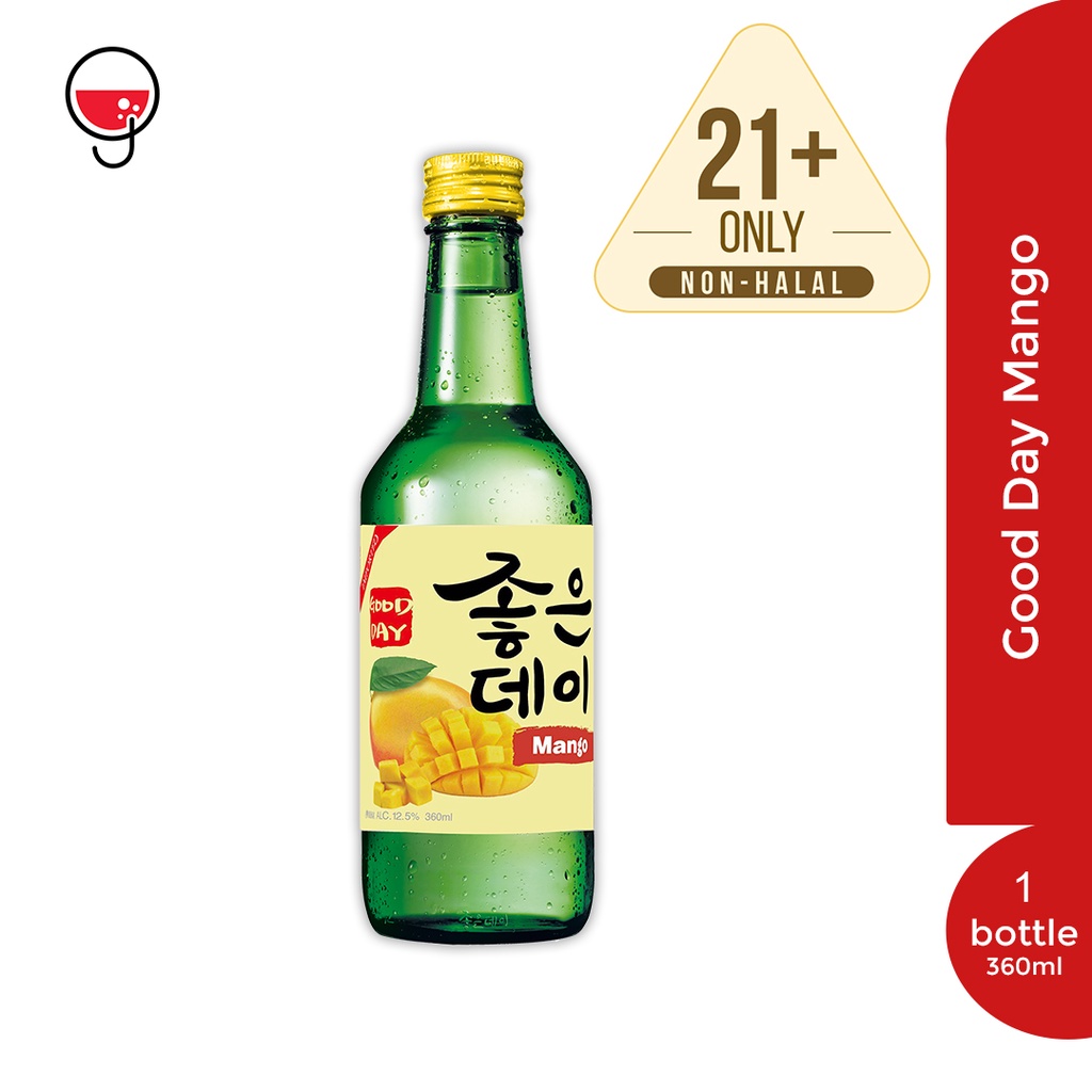 好天好饮韩国进口芒果微醺烧酒Good Day Soju - Mango (360ml)