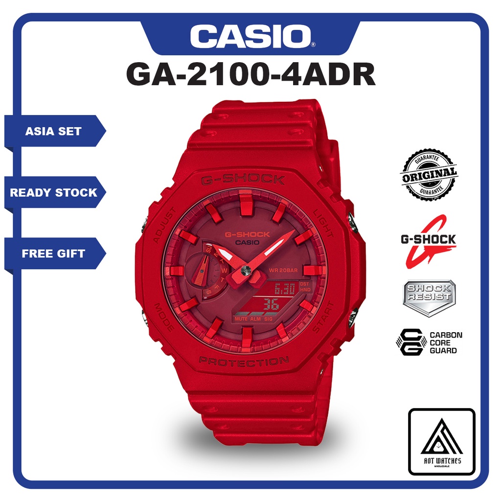 Tmj g shock online merah