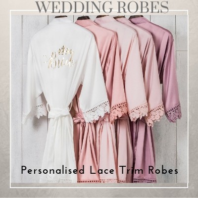 Custom bride robe hotsell
