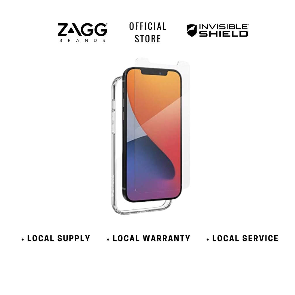 ZAGG Apple iPhone 12/iPhone 12 Pro InvisibleShield Glass Elite Screen  Protector