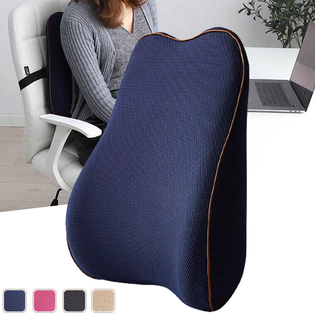 AutoTrends Premium Lumbar Lower Back Support Cushion