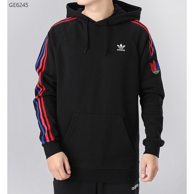 ADIDAS ADICOLOR 3D TREFOIL 3 STRIPES HOODIE Shopee Malaysia