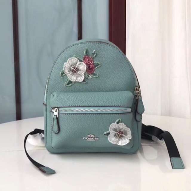 Coach mini charlie backpack hot sale price