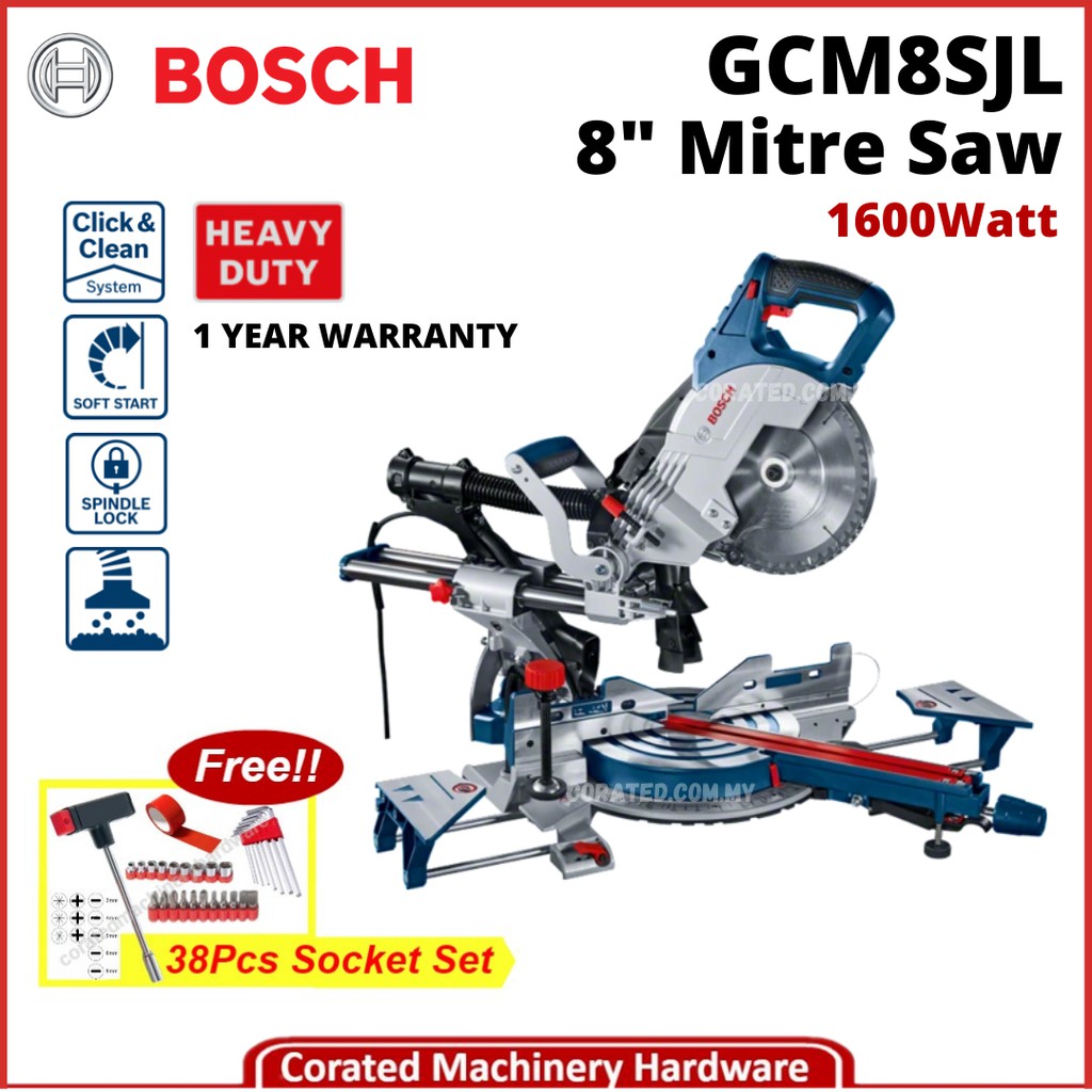 Bosch mitre saw gcm deals 8 sjl