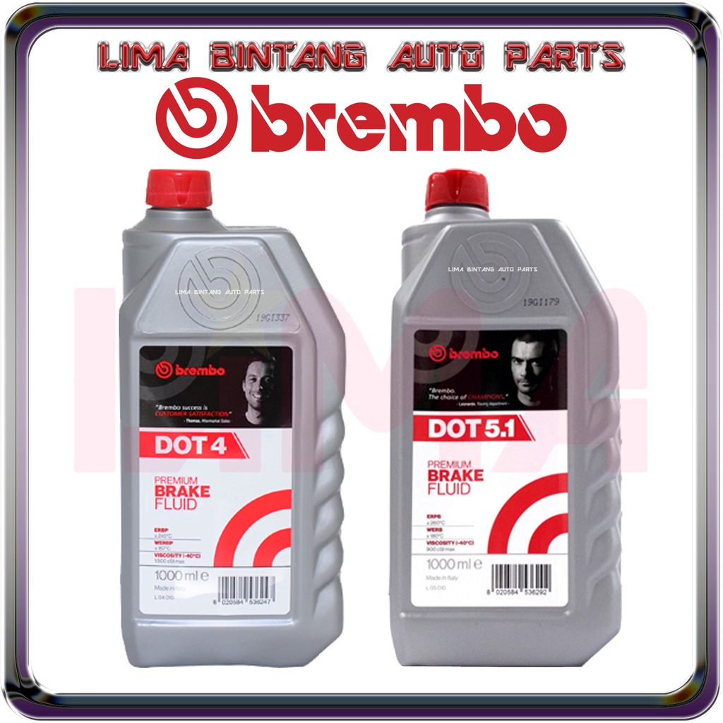 Brake Fluid DOT4 LV BREMBO 1L