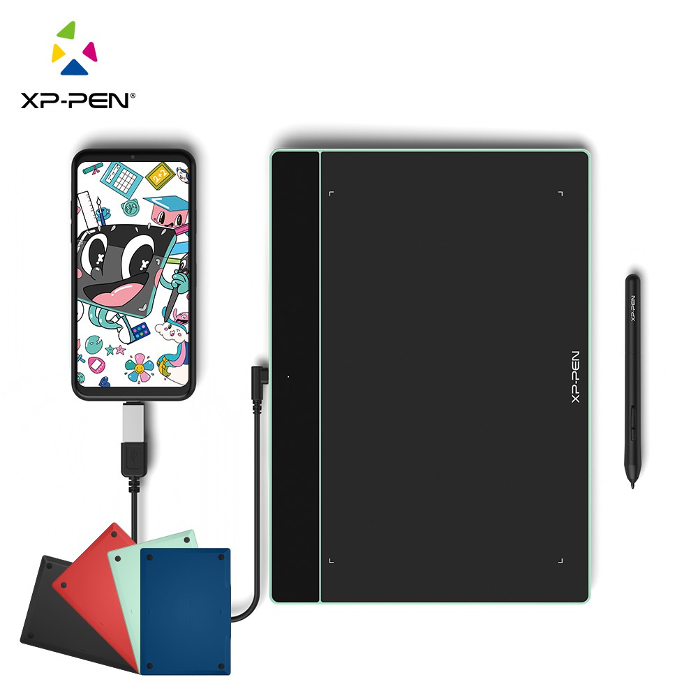 Xp-pen Deco Fun L Graphic Digital Tablet 10 Inch For Drawing Osu