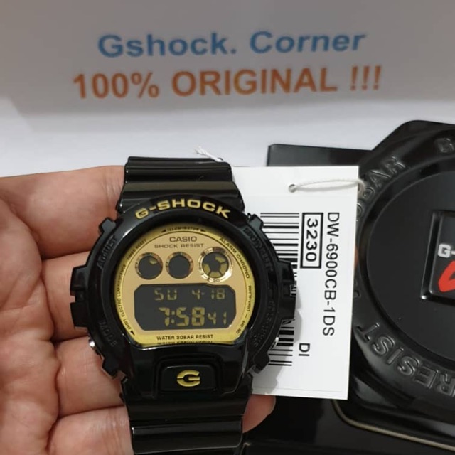 CASIO G-SHOCK DW-6900CB-1DR/DW-6900CB-1/DW6900CB/DW-6900CB BLACK