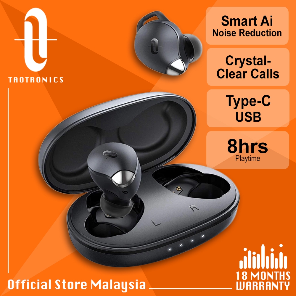 TaoTronics TT BH079 Type C Smart AI Noise Reduction Crystal Clear