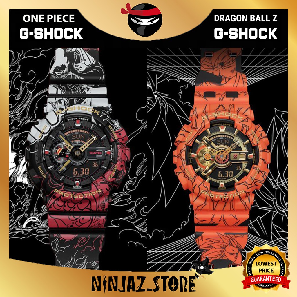 3 Year Warranty] G-Shock x One Piece Dragon Ball Sports Gshock G