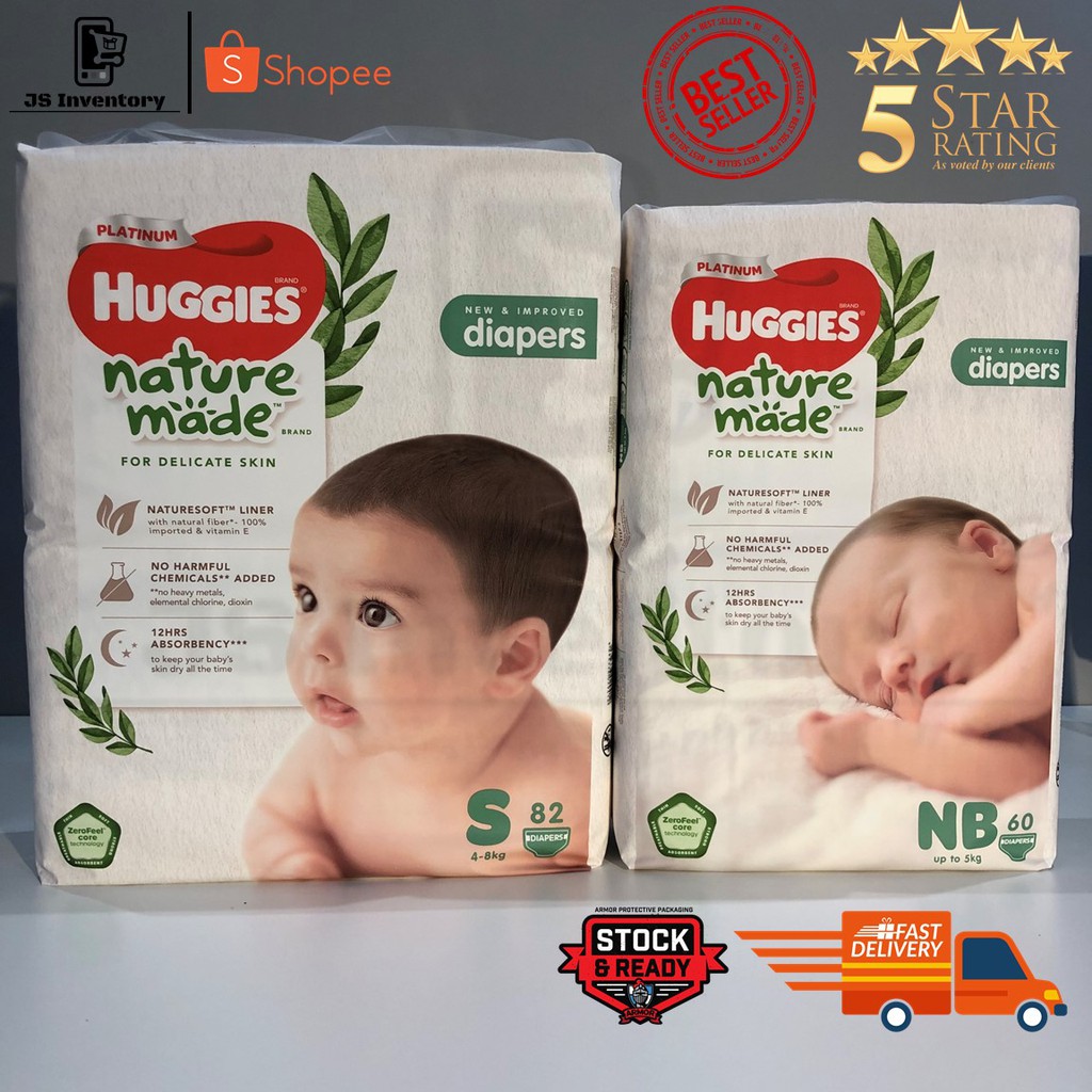 Huggies platinum 2024 size s