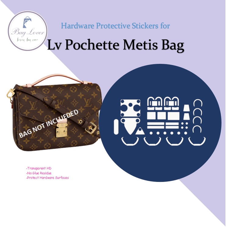Bag Lover, Pochette Metis Bag Hardware Transparent Nano Protective  Stickers Against Scratches