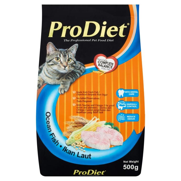 PRODIET CAT FOOD OCEAN FISH 500G Shopee Malaysia